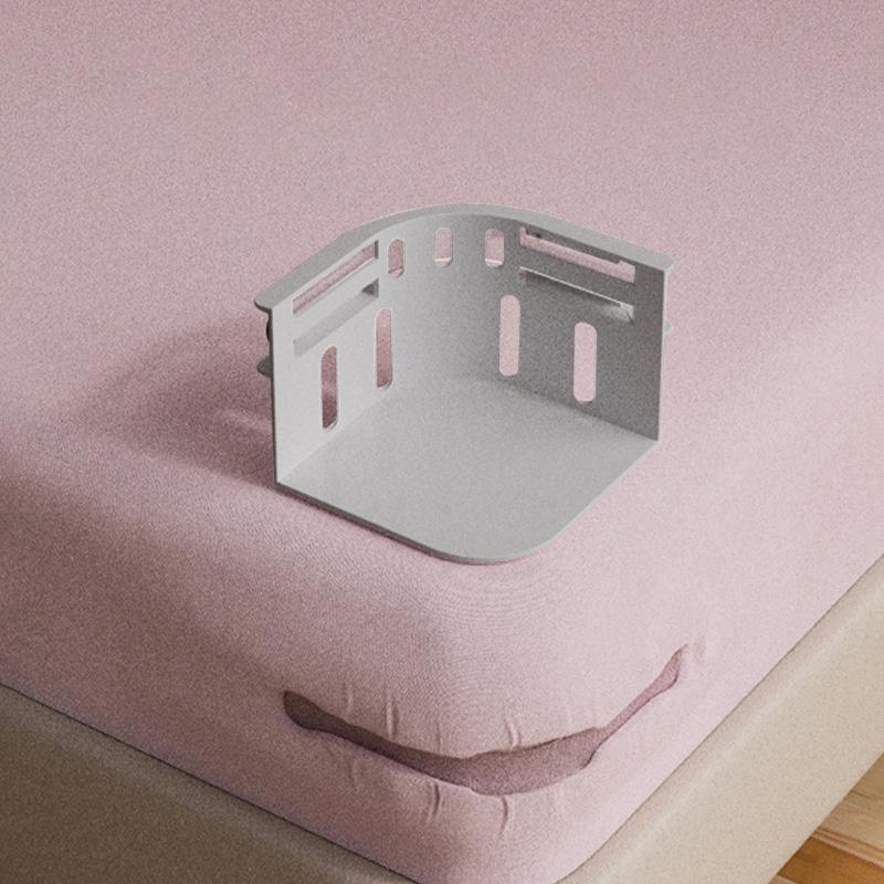 4 шт. Регулируемые зажимы для простыни Сделай сам Нескользящие Держатели для простыни Против сминания Невидимый Сверхпрочный Держатель для простыни серый