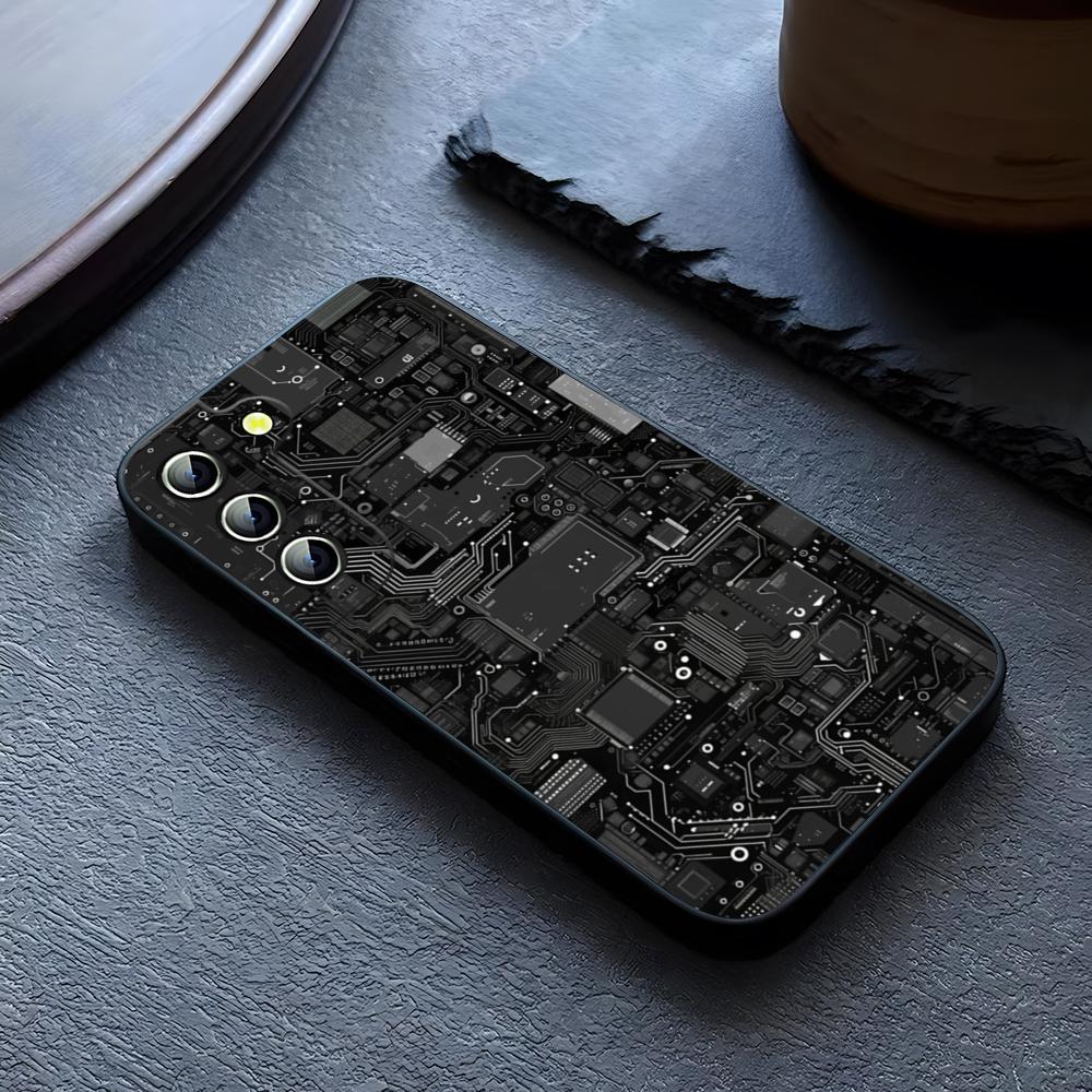 Cool Circuit Board Phone Case For Samsung Galaxy S26 S24 S23 S22 S25 S21 S20 Ultra Fe Plus A54 A24 A55 A53 Coque Galaxy S25 Plus
Cool Circuit Board Phone Case For Samsung Galaxy S26 S24 S23 S22 S25 S21 S20 Ultra Fe Plus A54 A24 A55 A53 Coque Galaxy S25 Plus