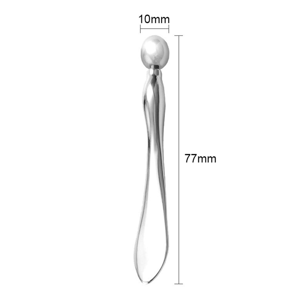 77 x 10mm Facial Massage Roller Metal Eye Cream Applicator Beauty Tool Skincare Wand with Cream Scoop
77 x 10mm Facial Massage Roller Metal Eye Cream Applicator Beauty Tool Skincare Wand with Cream Scoop