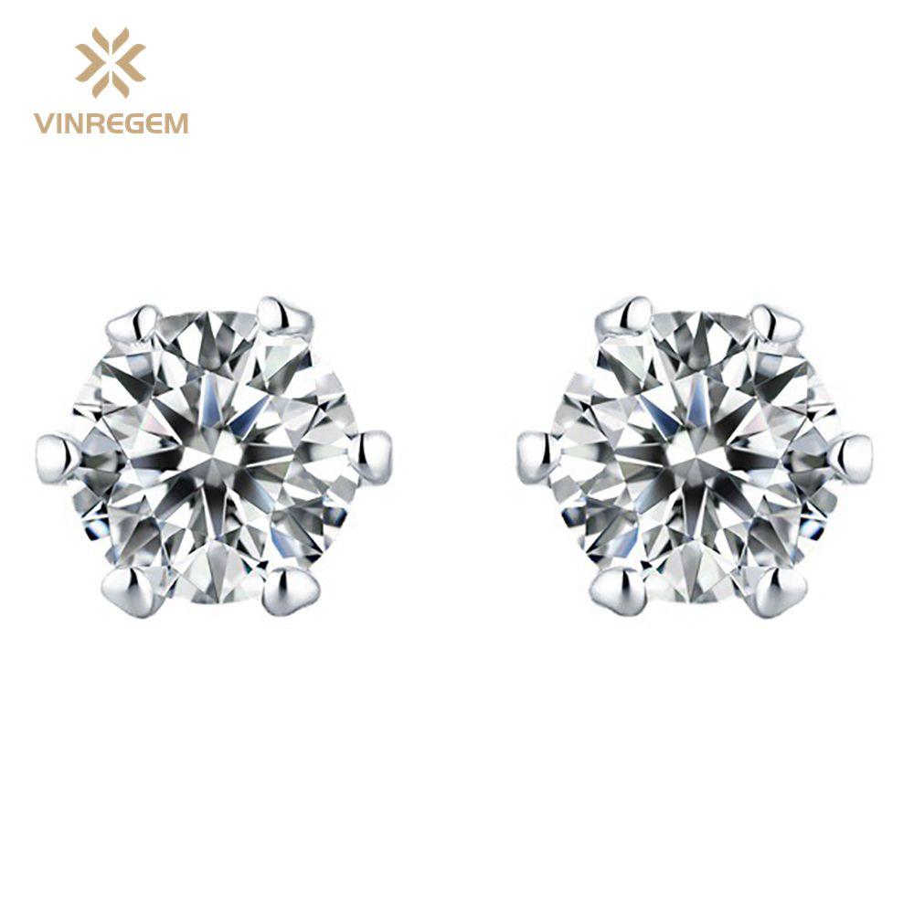 Vinregem Classic 100% стерлинговое серебро 925 пробы VVS1 настоящий муассанит драгоценный камень свадебные серьги ювелирные изделия 0.3 CT белый
Vinregem Classic 100% стерлинговое серебро 925 пробы VVS1 настоящий муассанит драгоценный камень свадебные серьги ювелирные изделия 0.3 CT белый