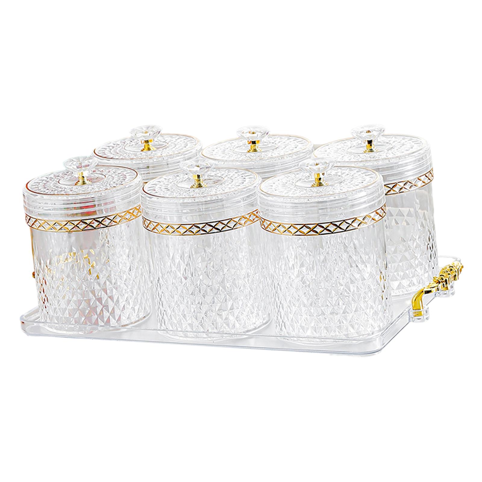 Food Storage Jar Airtight Lid Professional Gifts Spice Jar Storage Tin Cabinet with Tray Coffee Bean Sturdy Kitchen Tool Gadget чистий
Food Storage Jar Airtight Lid Professional Gifts Spice Jar Storage Tin Cabinet with Tray Coffee Bean Sturdy Kitchen Tool Gadget чистий