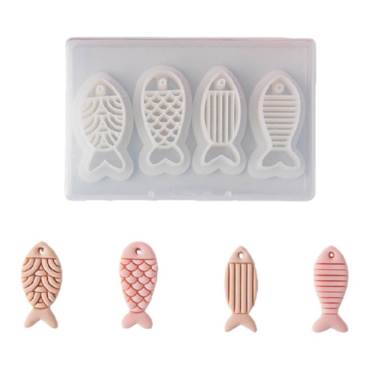 Set Of 4 Plastic Fish Earring Molds Polymer Clay Tools Reusable Mould For Handmade Jewelry Creations 1
Set Of 4 Plastic Fish Earring Molds Polymer Clay Tools Reusable Mould For Handmade Jewelry Creations 1