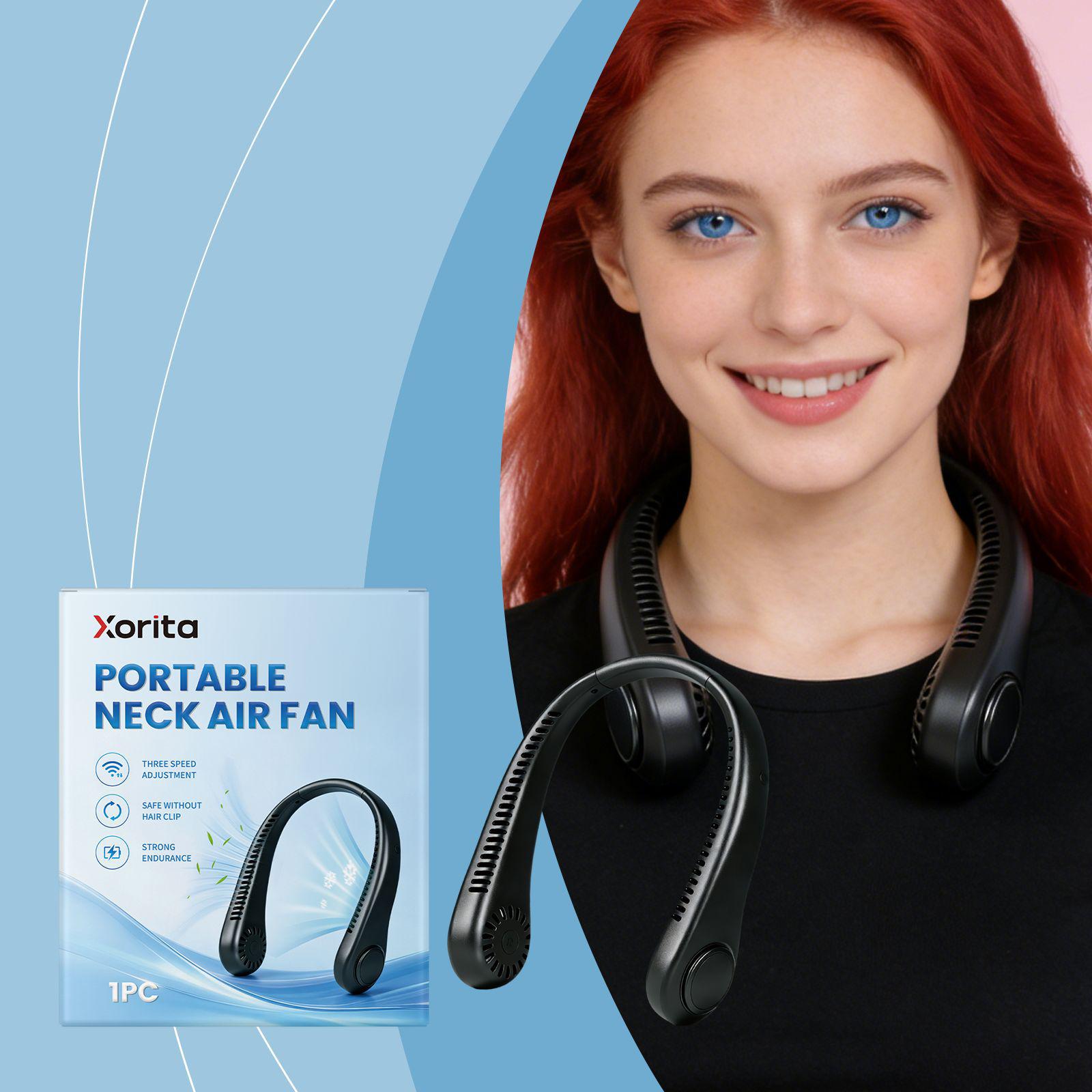 Xorita Neck-Hanging Portable Fan - Lightweight & Refreshing Fan for Outdoor Sports
Xorita Neck-Hanging Portable Fan - Lightweight & Refreshing Fan for Outdoor Sports