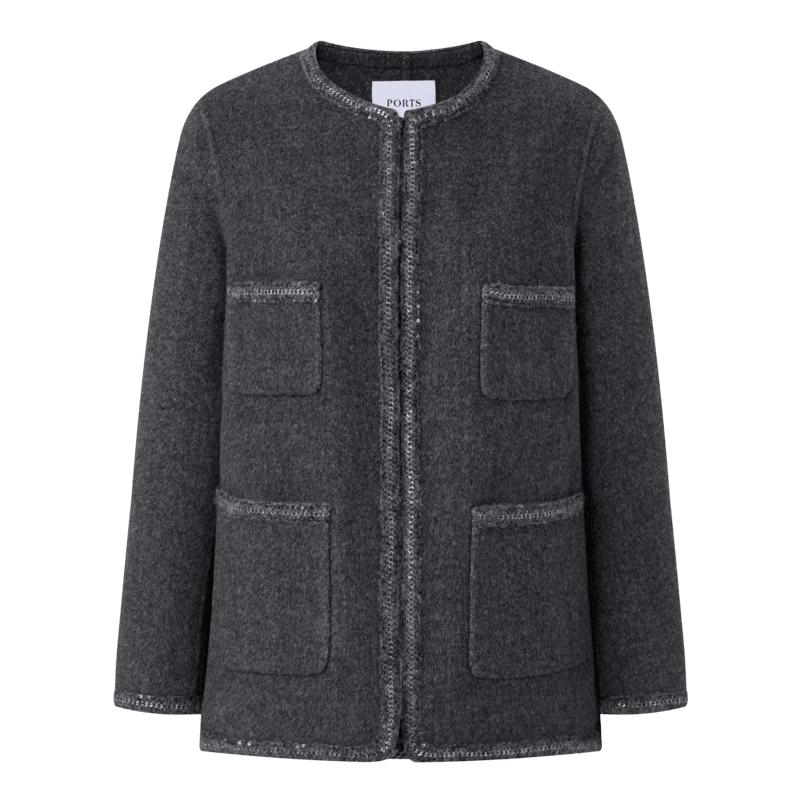PORTS Women s Long Sleeve Autumn/Winter Short Coat 110
PORTS Women s Long Sleeve Autumn/Winter Short Coat 110