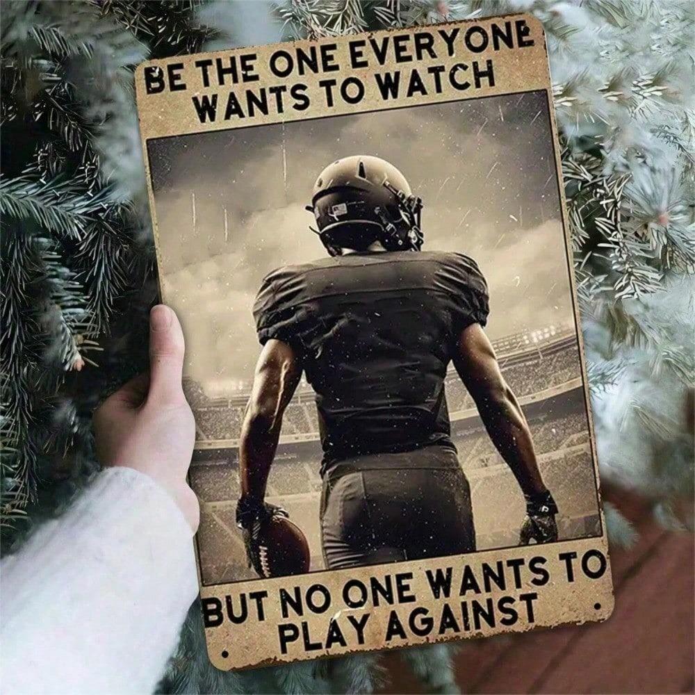 Oakbrook American Football Tin Sign Breakaway Design Sports Decor Man Cave Wall Art 20x30cm
Oakbrook American Football Tin Sign Breakaway Design Sports Decor Man Cave Wall Art 20x30cm