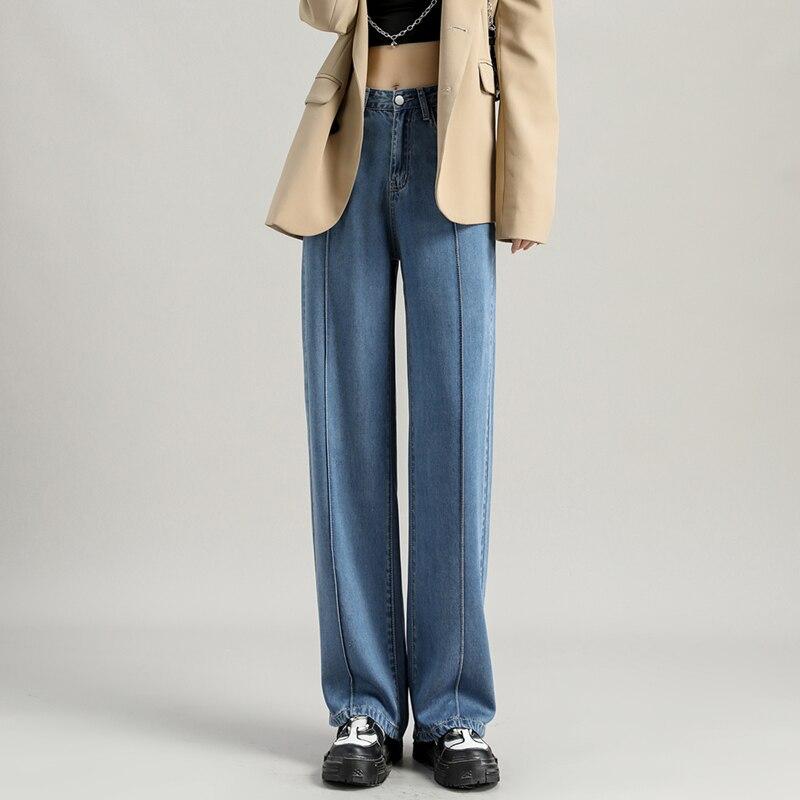 2022 осень, корейский стиль, модные повседневные свободные широкие брюки в стиле ретро, женские уличные джинсы с высокой талией, винтажные джинсовые брюки XXL
2022 осень, корейский стиль, модные повседневные свободные широкие брюки в стиле ретро, женские уличные джинсы с высокой талией, винтажные джинсовые брюки XXL