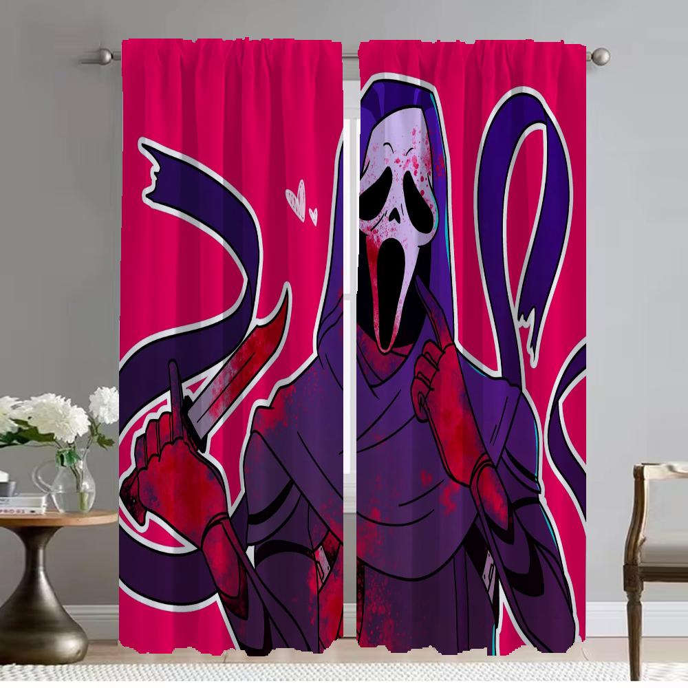Шторы Ghostface для спальни, перегородки, шторы для гостиной, украшения на Хэллоуин, шторы для домашнего интерьера, 2 шт., кухня W50xH70cmx2pcs-CL
Шторы Ghostface для спальни, перегородки, шторы для гостиной, украшения на Хэллоуин, шторы для домашнего интерьера, 2 шт., кухня W50xH70cmx2pcs-CL