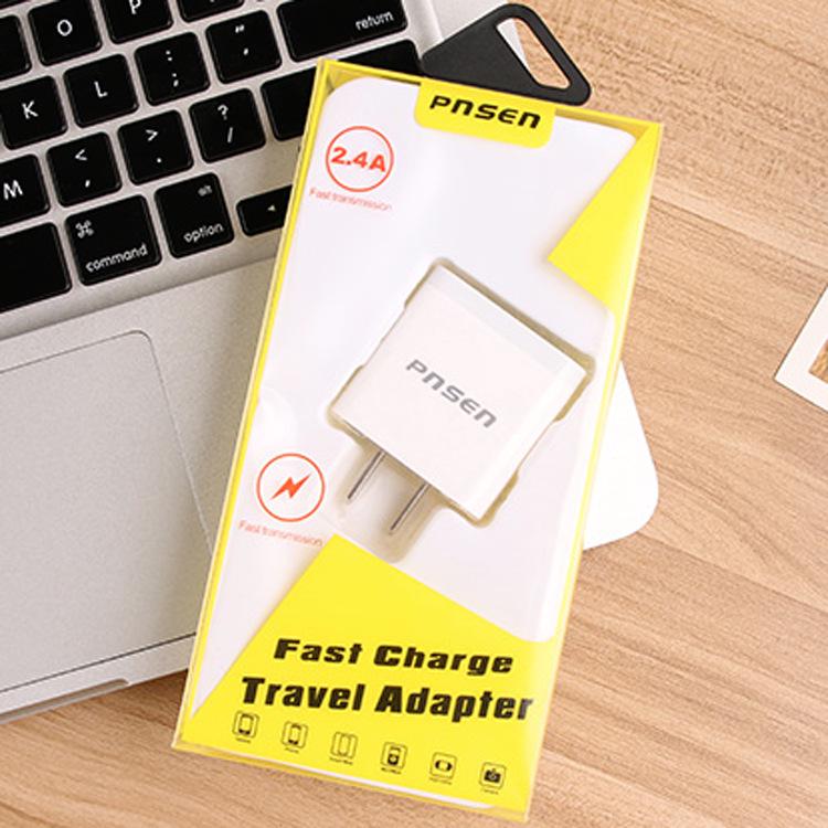PNsen USB Charger 2.4A Multi-Function Plug Compatible with Xiaomi Phones Universal білий
PNsen USB Charger 2.4A Multi-Function Plug Compatible with Xiaomi Phones Universal білий