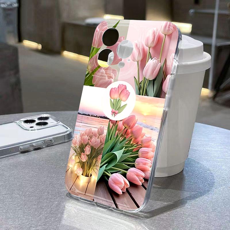 Pink Tulip Pearl Fresh Pattern Phone Case For Samsung Galaxy S26 S23 S24 S25 Ultra S22 S21 S20 Plus FE A53 A70 Shockproof Cover Galaxy A50
Pink Tulip Pearl Fresh Pattern Phone Case For Samsung Galaxy S26 S23 S24 S25 Ultra S22 S21 S20 Plus FE A53 A70 Shockproof Cover Galaxy A50