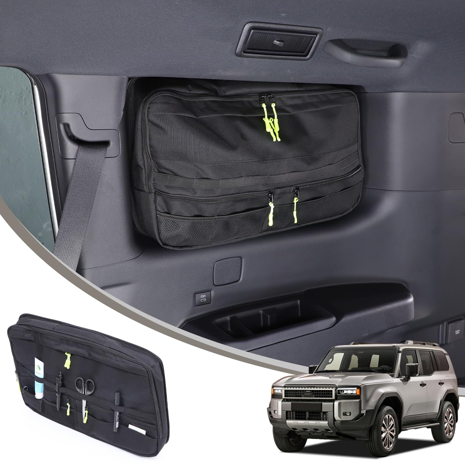 METYOUCAR Toyota Land Cruiser 250 Land Cruiser 250 Exclusive Storage Bag Car Rear Window Storage Bag Window Storage Bag for Car Window Window Bag чорний
METYOUCAR Toyota Land Cruiser 250 Land Cruiser 250 Exclusive Storage Bag Car Rear Window Storage Bag Window Storage Bag for Car Window Window Bag чорний