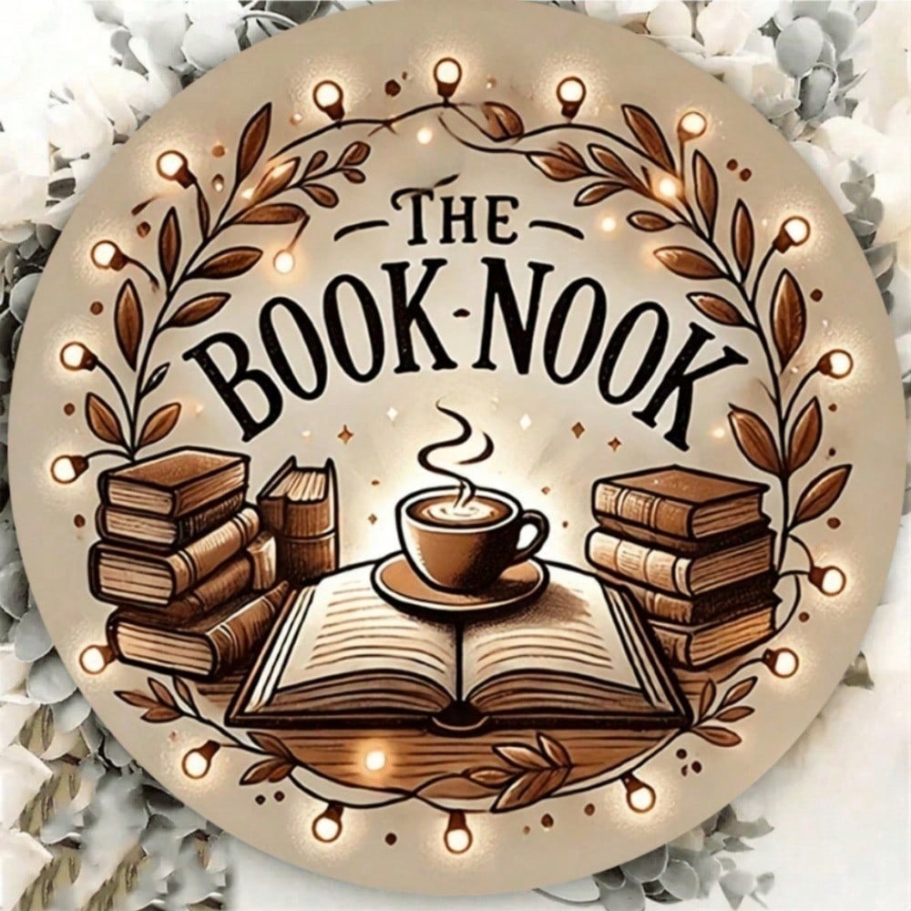 Farmhouse Wall Decor Iron Book Sign, Flat Print Metal Art Waterproof for Living Room 20x20
Farmhouse Wall Decor Iron Book Sign, Flat Print Metal Art Waterproof for Living Room 20x20