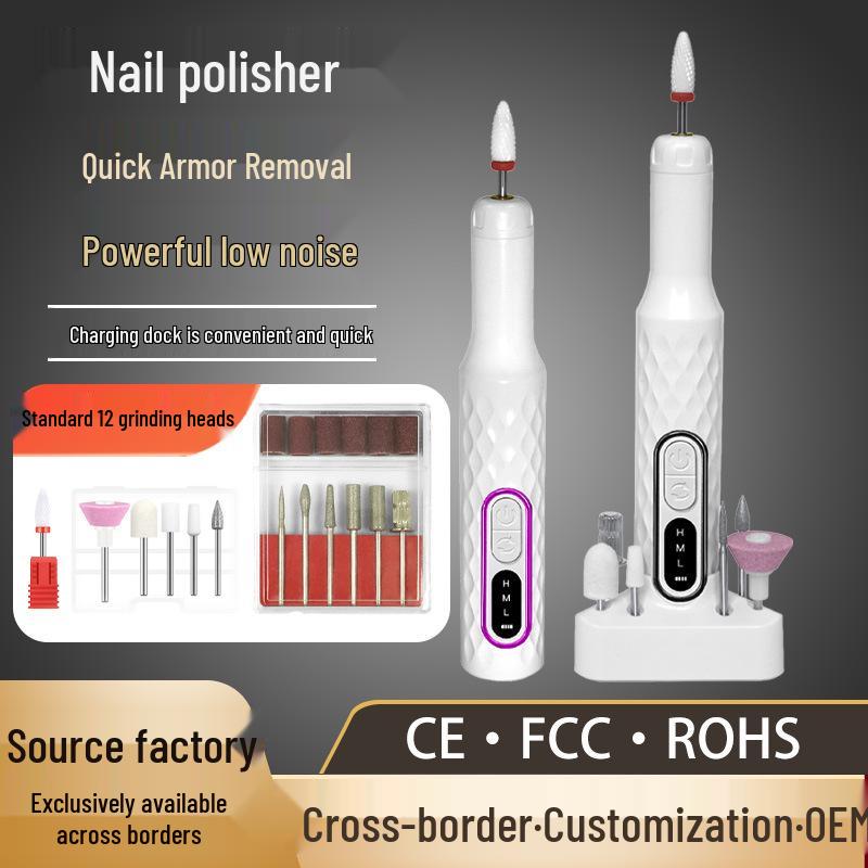 Compact Nail Polishing & Removal Pen: Manicure Machine with Nail Grinder & File
Compact Nail Polishing & Removal Pen: Manicure Machine with Nail Grinder & File