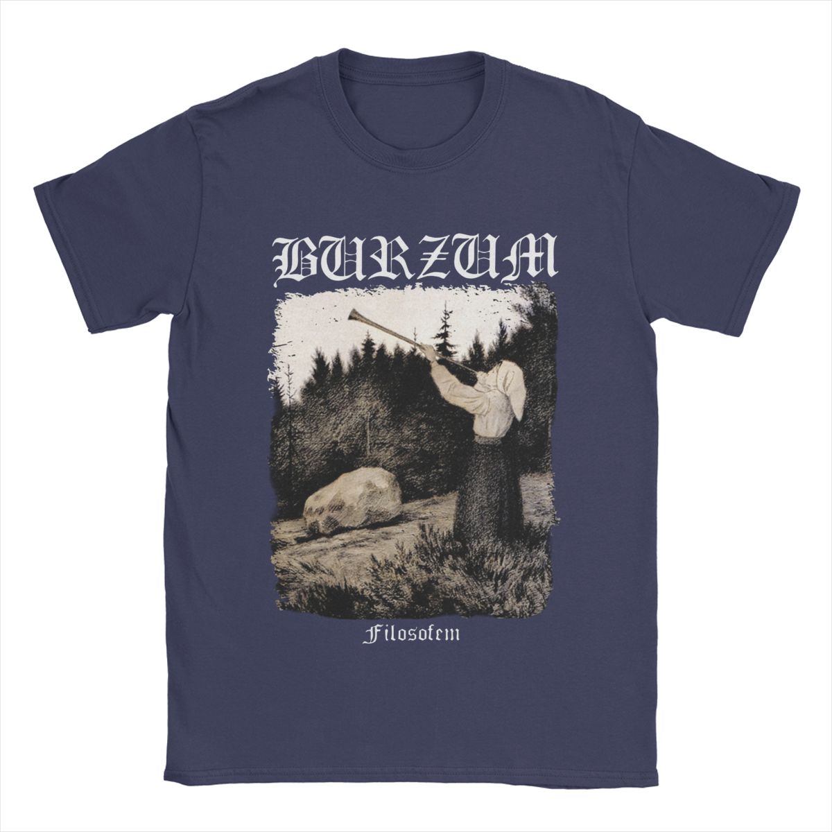 Чоловіча бавовняна футболка Burzum Blow The Trumpet Дивовижна футболка з круглим вирізом Літній одяг з короткими рукавами XL темно-синього кольору
Чоловіча бавовняна футболка Burzum Blow The Trumpet Дивовижна футболка з круглим вирізом Літній одяг з короткими рукавами XL темно-синього кольору