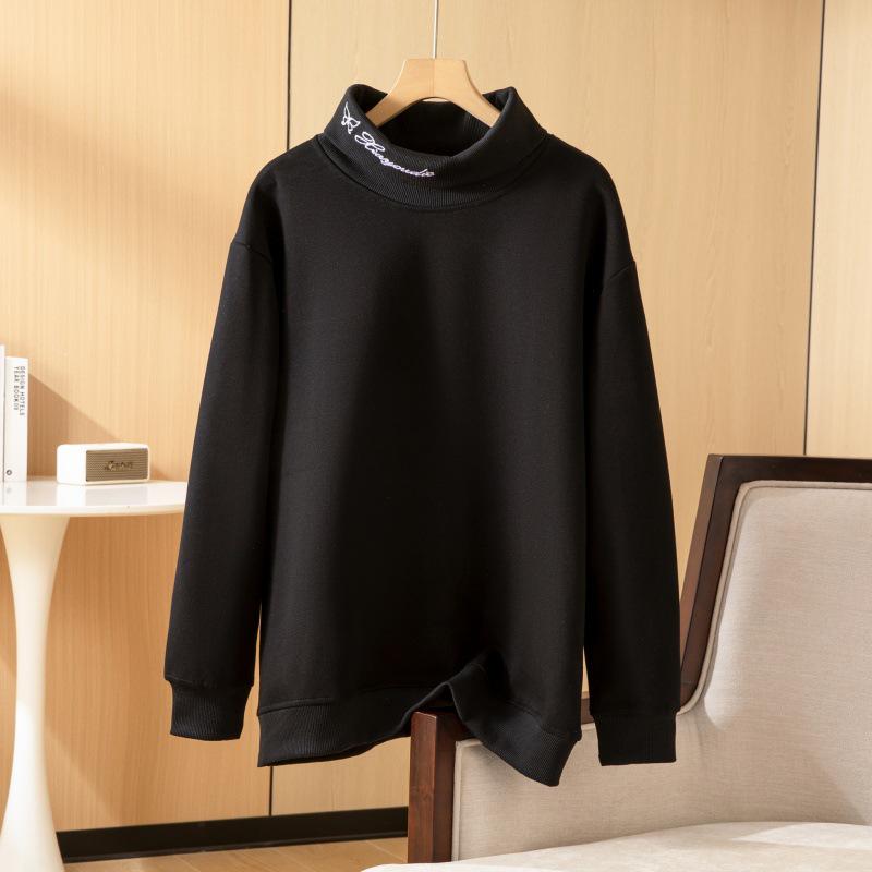Women s Elegant High Neck Sweatshirt - Pure Cotton, Solid Color, Winter Trend Large
Women s Elegant High Neck Sweatshirt - Pure Cotton, Solid Color, Winter Trend Large