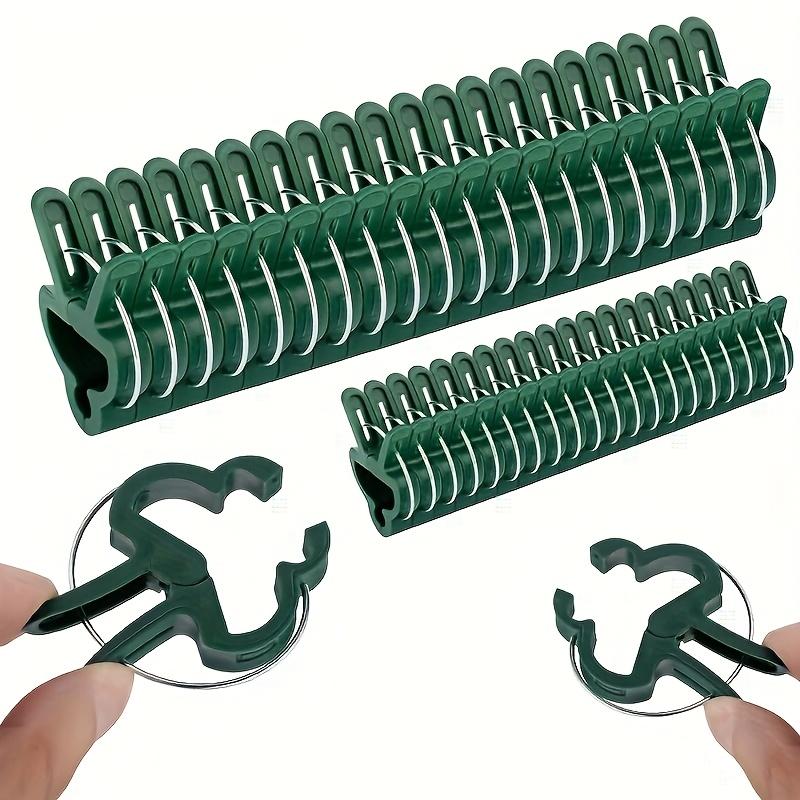 50Pcs Durable Plastic Garden Plant Support Clips - Green Leverage Rings for Tomato, Cucumber & Vine Training
50Pcs Durable Plastic Garden Plant Support Clips - Green Leverage Rings for Tomato, Cucumber & Vine Training