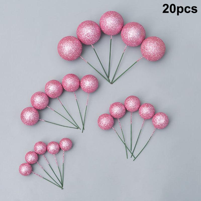 20Pc Gold Silver Foam Cake Balls Mixed Size with Wire Stems Cake Topper for Birthday Wedding Party Dessert Decor Baking Supplies розовый
20Pc Gold Silver Foam Cake Balls Mixed Size with Wire Stems Cake Topper for Birthday Wedding Party Dessert Decor Baking Supplies розовый