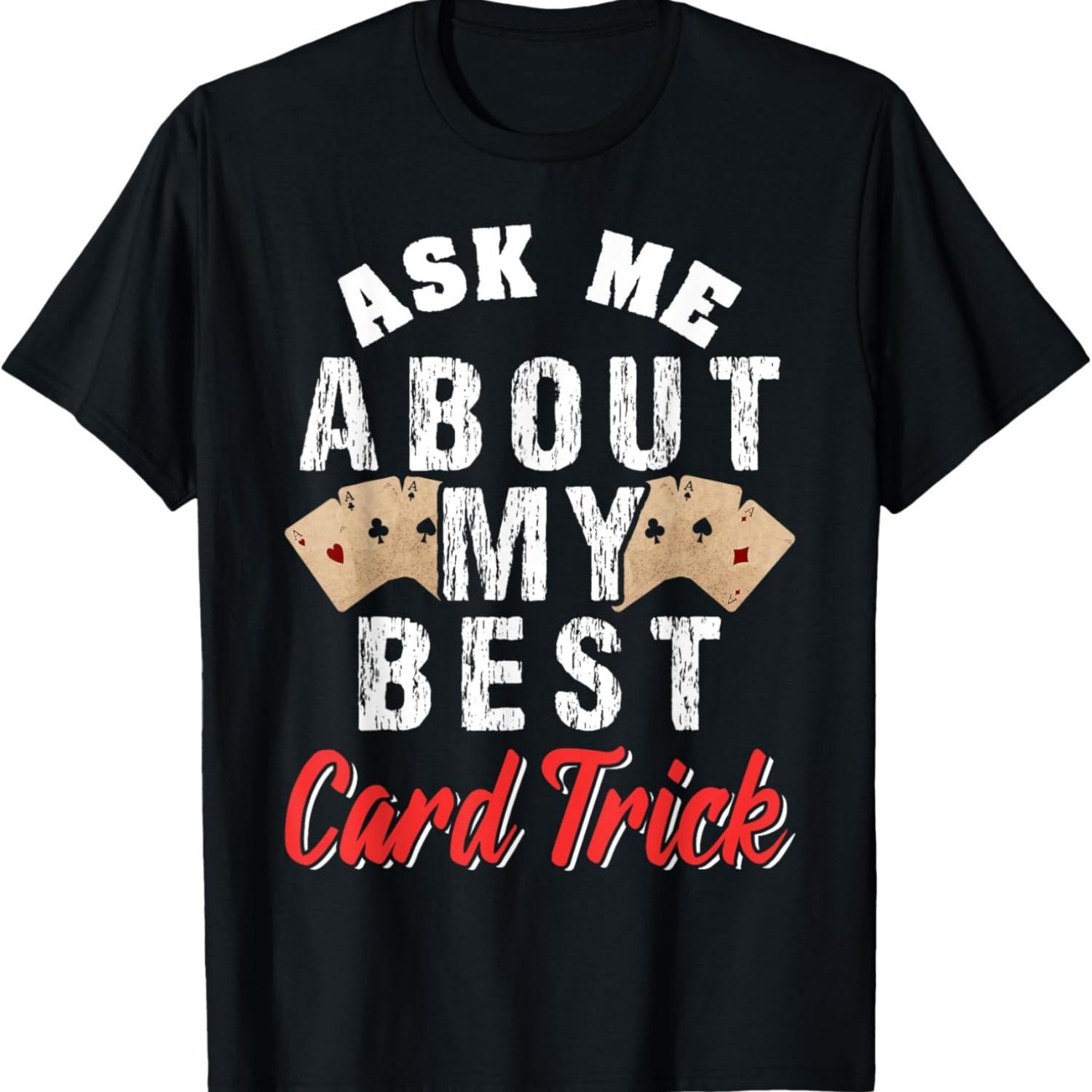 Card Trick Design For Magicians T-Shirt XXXXXL чёрный
Card Trick Design For Magicians T-Shirt XXXXXL чёрный