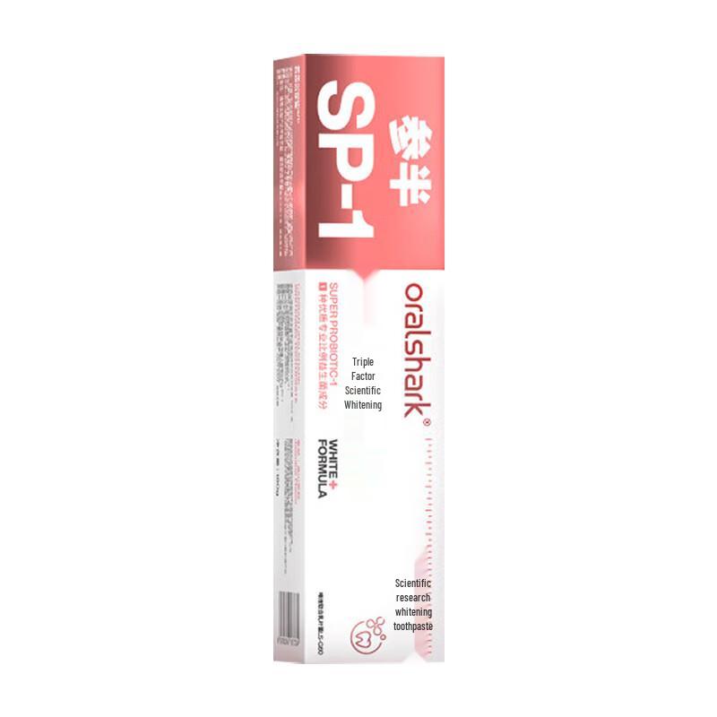 Oralshark SP-1 Alpine Jasmine Whitening Toothpaste
Oralshark SP-1 Alpine Jasmine Whitening Toothpaste