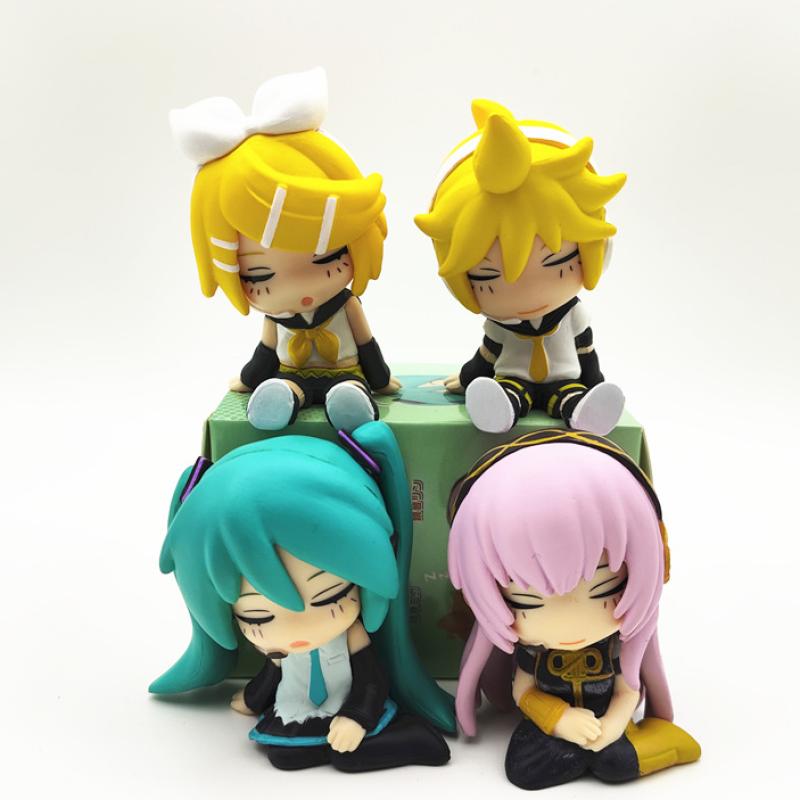 1Pcs Random Style 5CM Anime Hatsune Miku Luka Kagamine Rin Len Kawaii sleep Figure PVC Model Toys Doll Collect Ornaments Gifts
1Pcs Random Style 5CM Anime Hatsune Miku Luka Kagamine Rin Len Kawaii sleep Figure PVC Model Toys Doll Collect Ornaments Gifts