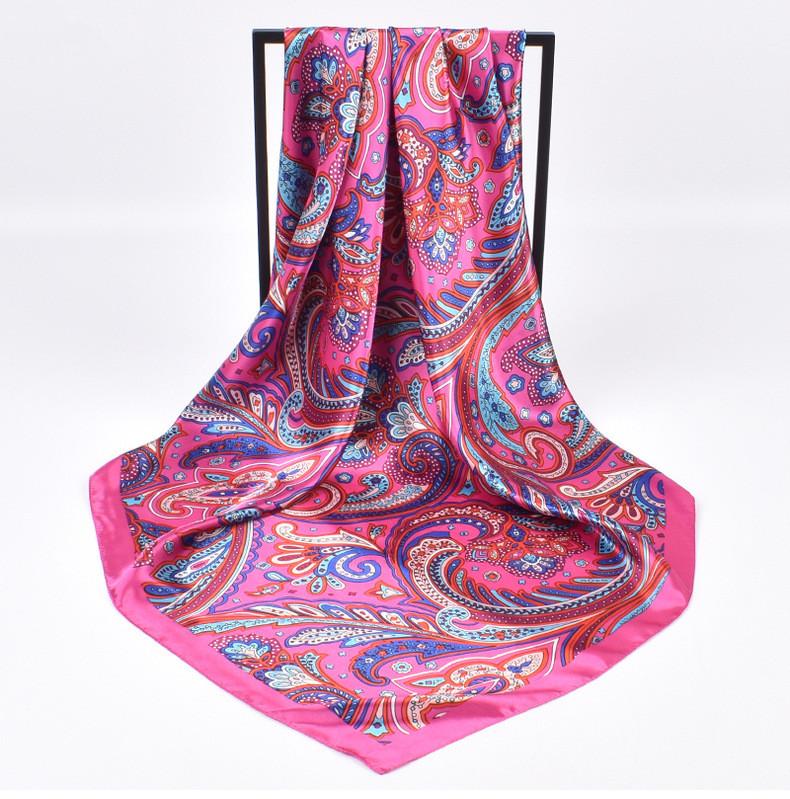 High Quality Silk Scarves Women Square Satin Hijab Scarf Plain Handkerchief Shawls Wraps Head Female Headband Islamic Bandanna 90X90cm
High Quality Silk Scarves Women Square Satin Hijab Scarf Plain Handkerchief Shawls Wraps Head Female Headband Islamic Bandanna 90X90cm