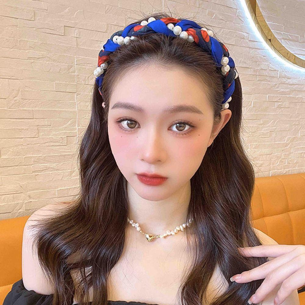 Headwear Wash Face Women Headband Twist Braid Hair Hoop Korean Style Headband Hair Accessories
Headwear Wash Face Women Headband Twist Braid Hair Hoop Korean Style Headband Hair Accessories