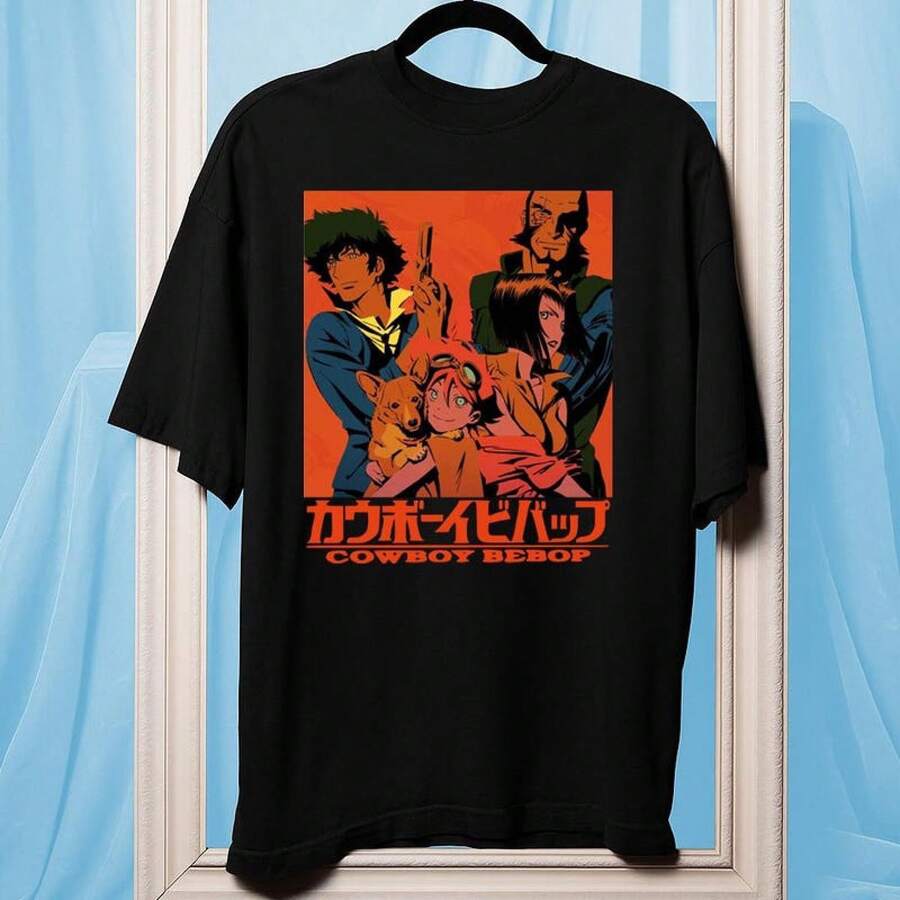 Valentines Day Unisexs Pure Cotton TShirt Cowboy Bebop TShirt Vintage Anime Unisexga Graphic Tee S
Valentines Day Unisexs Pure Cotton TShirt Cowboy Bebop TShirt Vintage Anime Unisexga Graphic Tee S