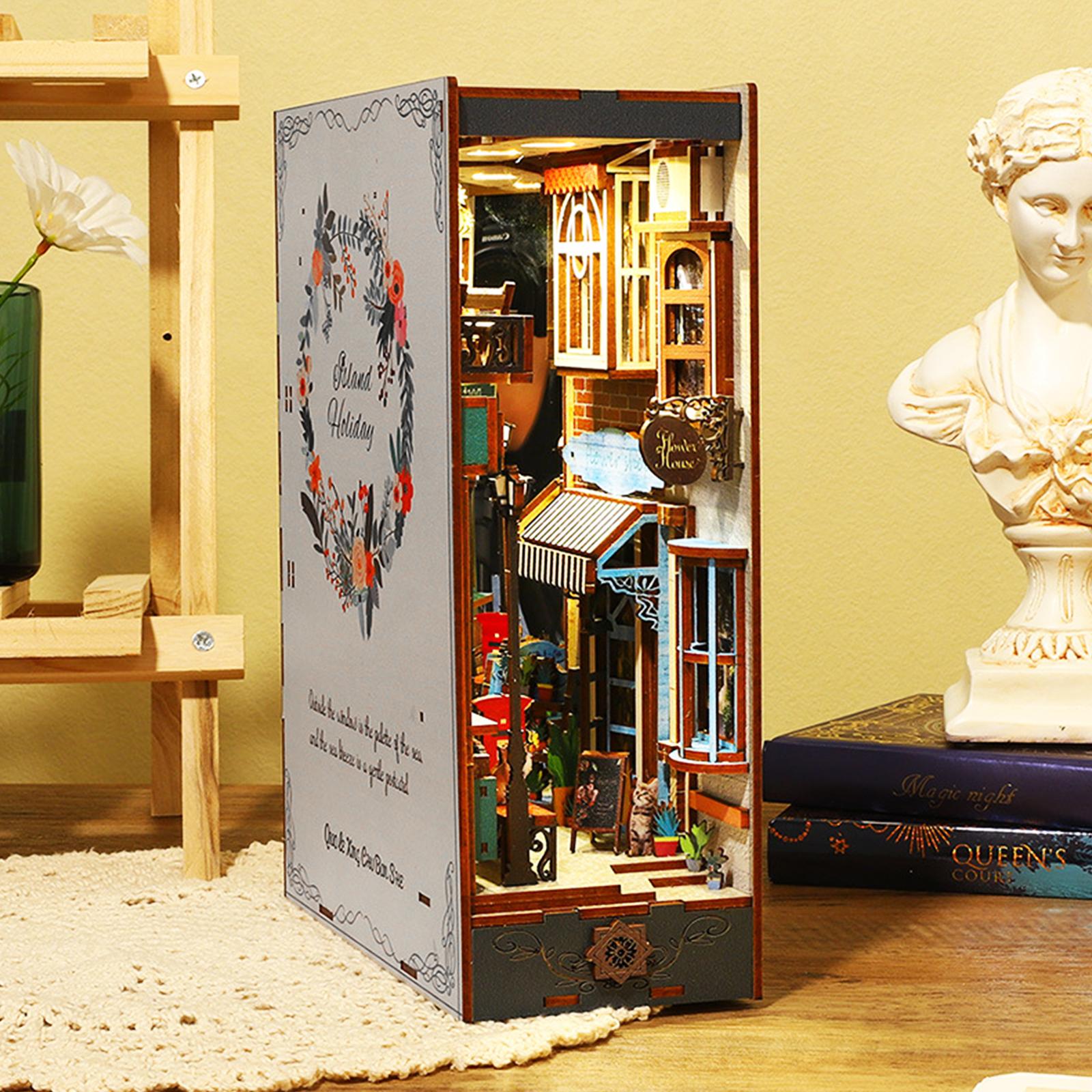 Набор для сборки книги своими руками 3D деревянный пазл вставка для книжной полки декор со светодиодной подсветкой с датчиком DIY миниатюрный кукольный домик модель креативный
Набор для сборки книги своими руками 3D деревянный пазл вставка для книжной полки декор со светодиодной подсветкой с датчиком DIY миниатюрный кукольный домик модель креативный