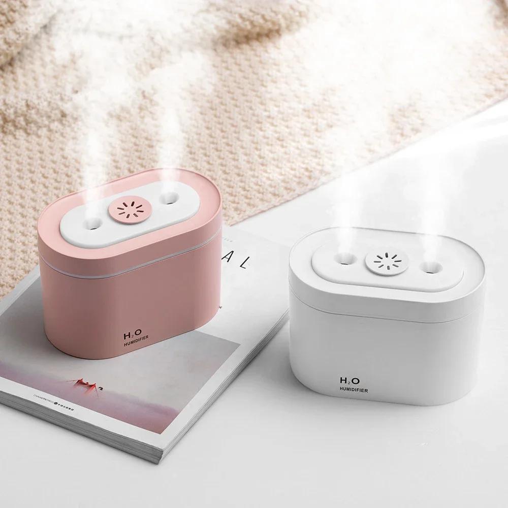 USB Mist Maker Night Light Home Large Capacity Household Bedroom Office 800ml Double Nozzle Air Humidifier белый
USB Mist Maker Night Light Home Large Capacity Household Bedroom Office 800ml Double Nozzle Air Humidifier белый