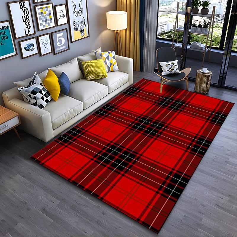Red and Black Plaid Patterned Carpet for Living Room or Bedroom Decor Suitable for use as an anti-slip for living room bedroom sofas 40x60cm( 15x23in )
Red and Black Plaid Patterned Carpet for Living Room or Bedroom Decor Suitable for use as an anti-slip for living room bedroom sofas 40x60cm( 15x23in )