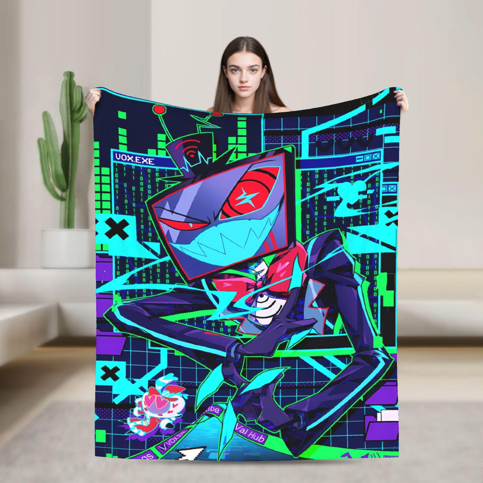 Vox Alastor Hazbin Hotels Blanket Super Soft Graphic Plush Throw Blanket For Girls Boys Living Room Flannel Bedspread Bed Cover 100cm x 150cm
Vox Alastor Hazbin Hotels Blanket Super Soft Graphic Plush Throw Blanket For Girls Boys Living Room Flannel Bedspread Bed Cover 100cm x 150cm