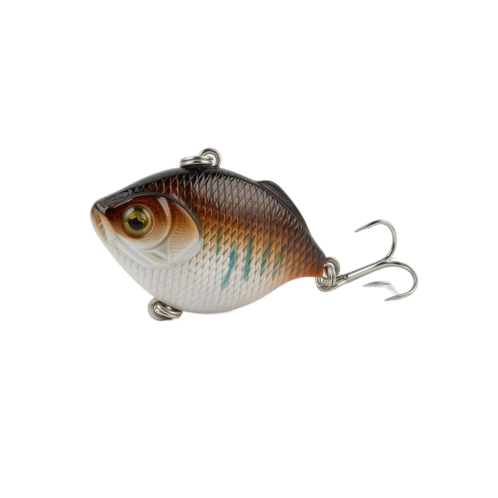 VIB Vibration Sinking Fishing Lure 4 5cm 8 5g Hard Bait for Freshwater Saltwater Fishing Tackle with Dual Treble Hooks one size
VIB Vibration Sinking Fishing Lure 4 5cm 8 5g Hard Bait for Freshwater Saltwater Fishing Tackle with Dual Treble Hooks one size