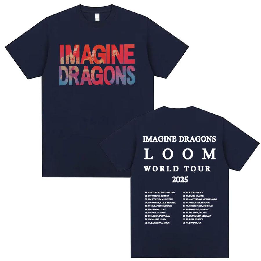2025 Summer Imagination Dragon Band World Loom Tour Tshirt Mens Retro Hiphop Punk Cotton Shortsleeved Tshirt Street Wear 4XL
2025 Summer Imagination Dragon Band World Loom Tour Tshirt Mens Retro Hiphop Punk Cotton Shortsleeved Tshirt Street Wear 4XL
