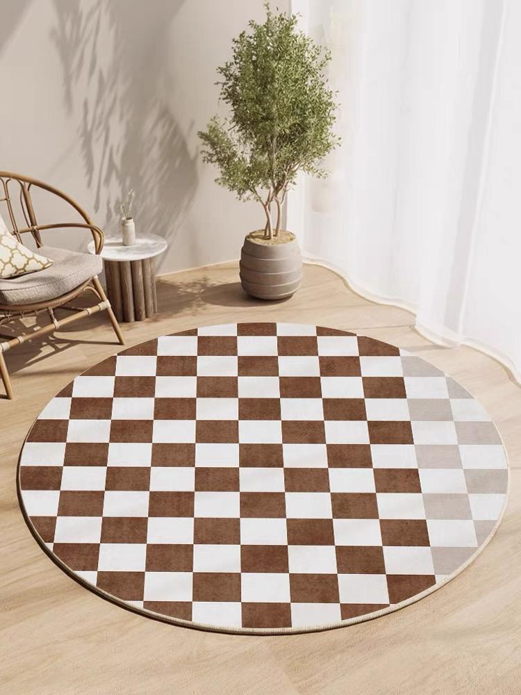 VIKAMA Summer Living Room Carpet, New Light Luxury Round French Bedroom Bedside High-End Sofa Cushion, Home Decoration 80X80CM фіолетовий
VIKAMA Summer Living Room Carpet, New Light Luxury Round French Bedroom Bedside High-End Sofa Cushion, Home Decoration 80X80CM фіолетовий