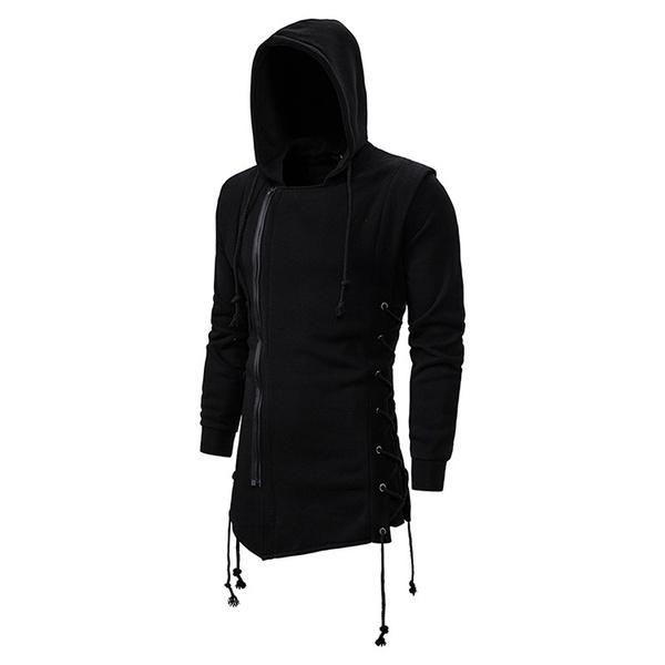 Мужской черный свитер в готическом стиле, свитер Assassin s Creed, темно-черная куртка с капюшоном M чёрный
Мужской черный свитер в готическом стиле, свитер Assassin s Creed, темно-черная куртка с капюшоном M чёрный