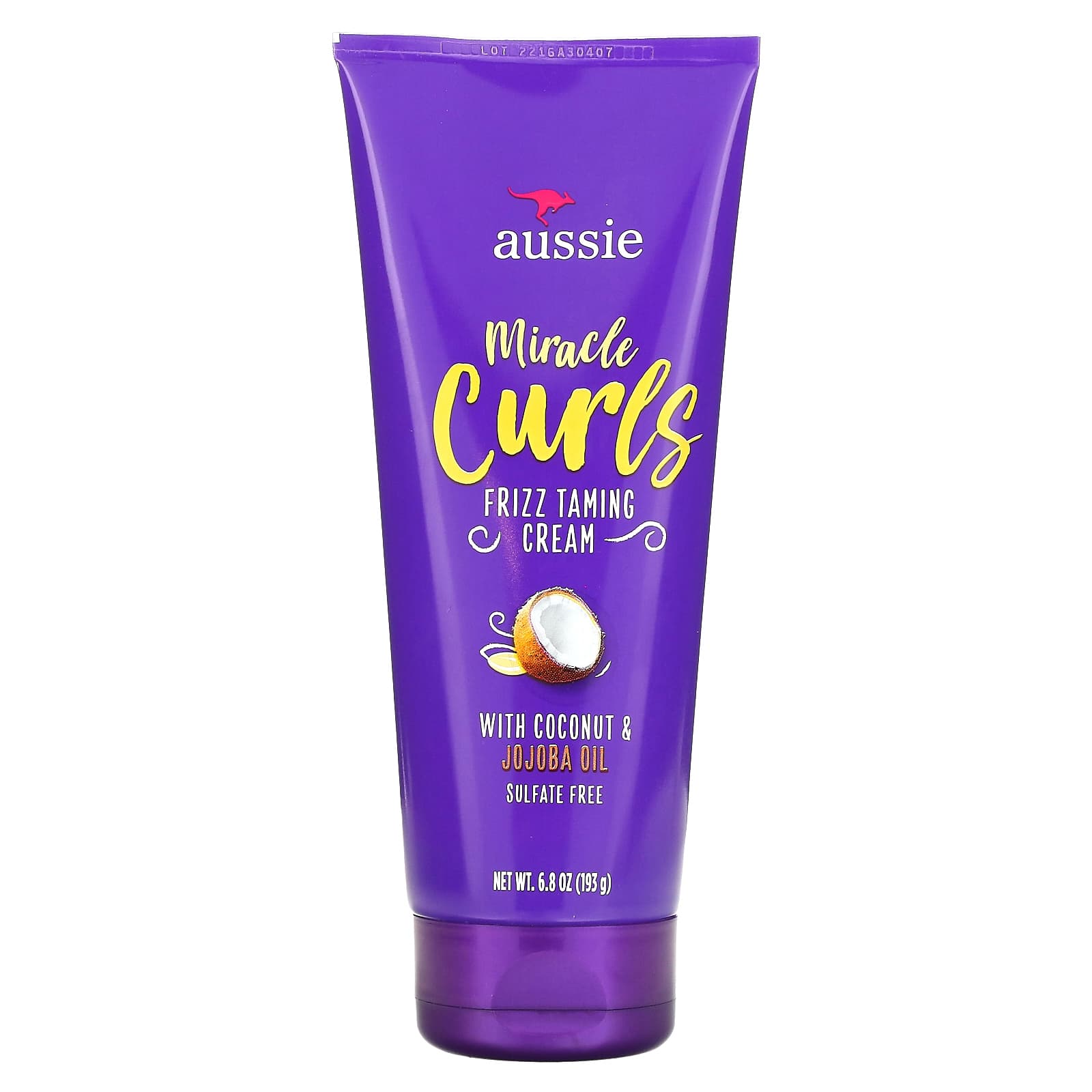 Miracle Curl, Frizz Control Cream, With Coconut and Australian Jojoba Oil, 193G(6.8Oz)
Miracle Curl, Frizz Control Cream, With Coconut and Australian Jojoba Oil, 193G(6.8Oz)