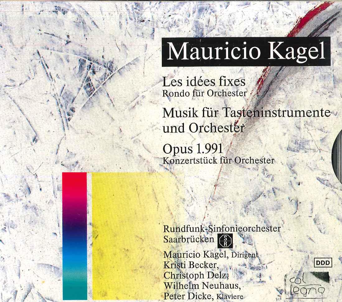 CD MAURICIO KAGEL - Les Idees Fixes / Musik Fur Tasteni AU31826CD COL LEGNO 1991 Germany Classical Used
CD MAURICIO KAGEL - Les Idees Fixes / Musik Fur Tasteni AU31826CD COL LEGNO 1991 Germany Classical Used