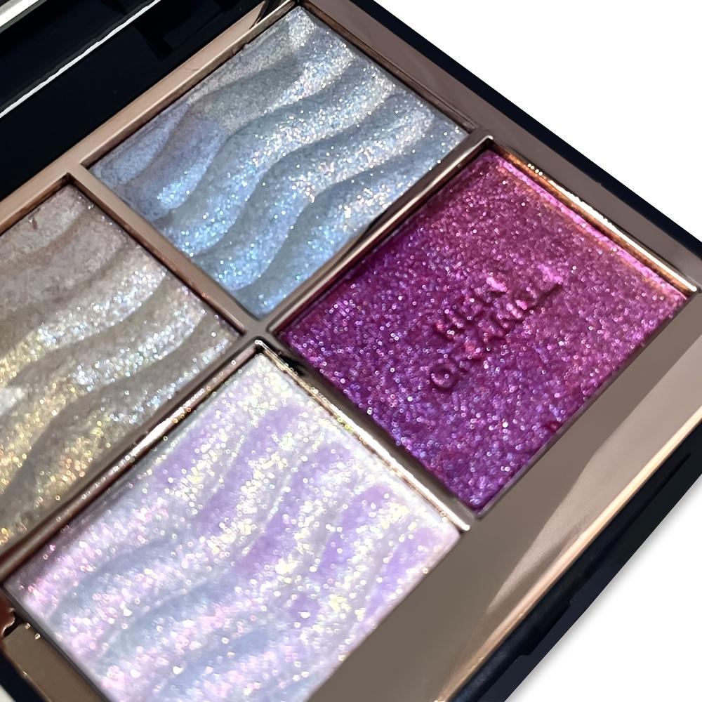 Herorange Four-Color Color-Blocking Dream Shadow Eyeshadow Palette + Eyeshadow Brush, Chameleon Pearl Sparkle, 3D High-Gloss Blush All-In-One
Herorange Four-Color Color-Blocking Dream Shadow Eyeshadow Palette + Eyeshadow Brush, Chameleon Pearl Sparkle, 3D High-Gloss Blush All-In-One