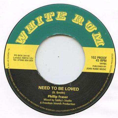 7inch Record PHILLIP FRASER - Need To Be Loved 102PROOF White Rum / Red 1980 UK Reggae, Ska & Dub
7inch Record PHILLIP FRASER - Need To Be Loved 102PROOF White Rum / Red 1980 UK Reggae, Ska & Dub