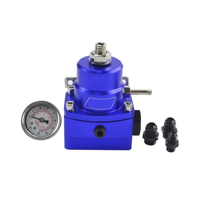 Auto Accessory Aluminum Fuel Pressure Regulator 45-56psi Gauge 8AN 8AN Fuel Line Hose Fitting Connector EFI Bypass Kit синій
Auto Accessory Aluminum Fuel Pressure Regulator 45-56psi Gauge 8AN 8AN Fuel Line Hose Fitting Connector EFI Bypass Kit синій