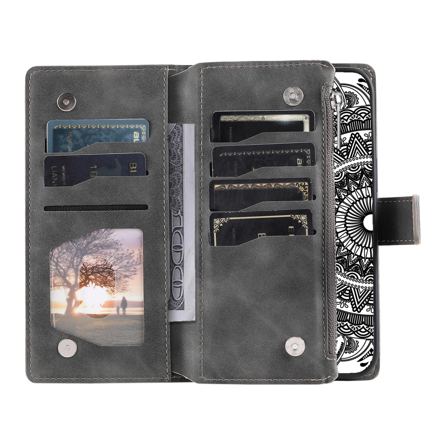 006 For Motorola Edge 50 Pro 5G Case Mandala Flower Leather Flip Zipper Stand Phone Cover Grey
006 For Motorola Edge 50 Pro 5G Case Mandala Flower Leather Flip Zipper Stand Phone Cover Grey