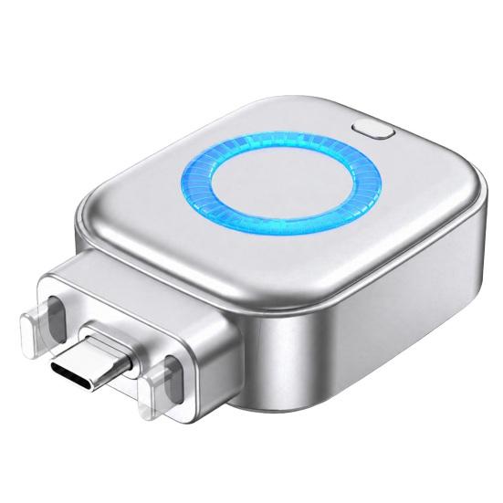 Smart Auto Stop Charging Adapter Type-C 140W Fast Charging Automatic Disconnect Charging Cable Protector Full Charge Eject Device срібний
Smart Auto Stop Charging Adapter Type-C 140W Fast Charging Automatic Disconnect Charging Cable Protector Full Charge Eject Device срібний