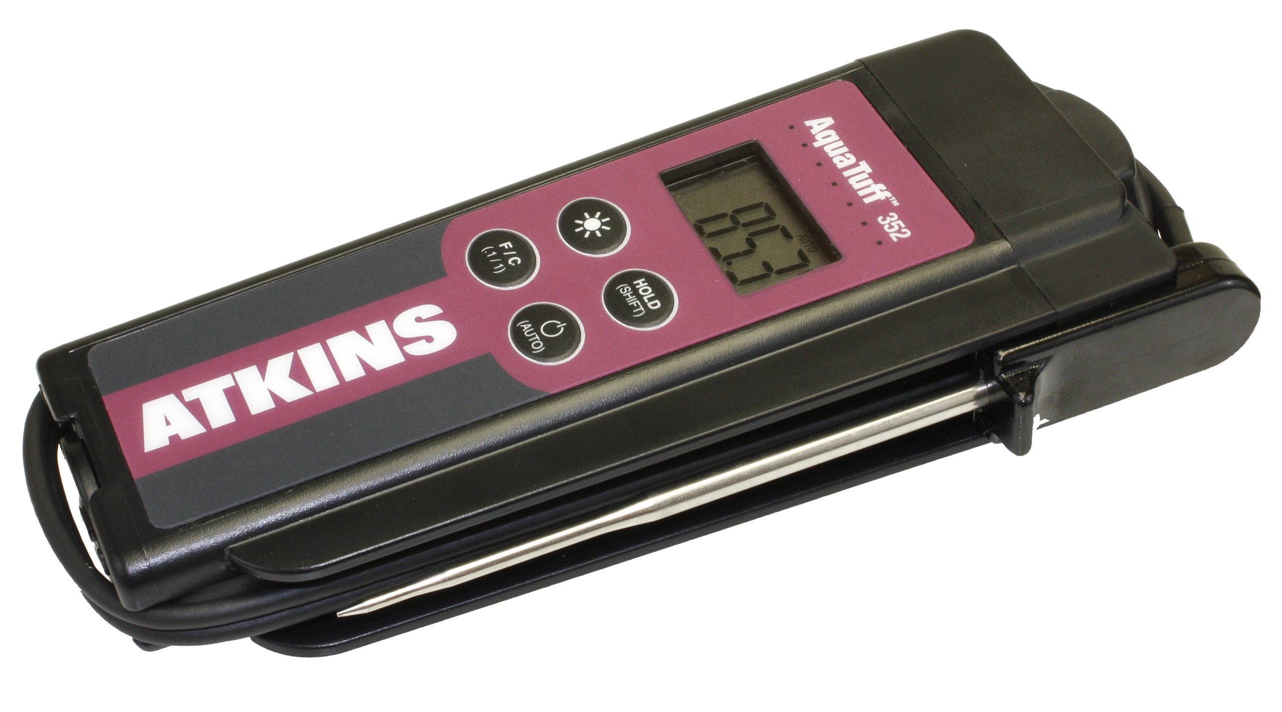 Cooper-Atkins 35232 Series 352 AquaTuff Wrap and Stow Waterproof Thermocouple Instruments with DuraNeedle Probe, -100 to 500 Degrees F Temperature Ran
Cooper-Atkins 35232 Series 352 AquaTuff Wrap and Stow Waterproof Thermocouple Instruments with DuraNeedle Probe, -100 to 500 Degrees F Temperature Ran