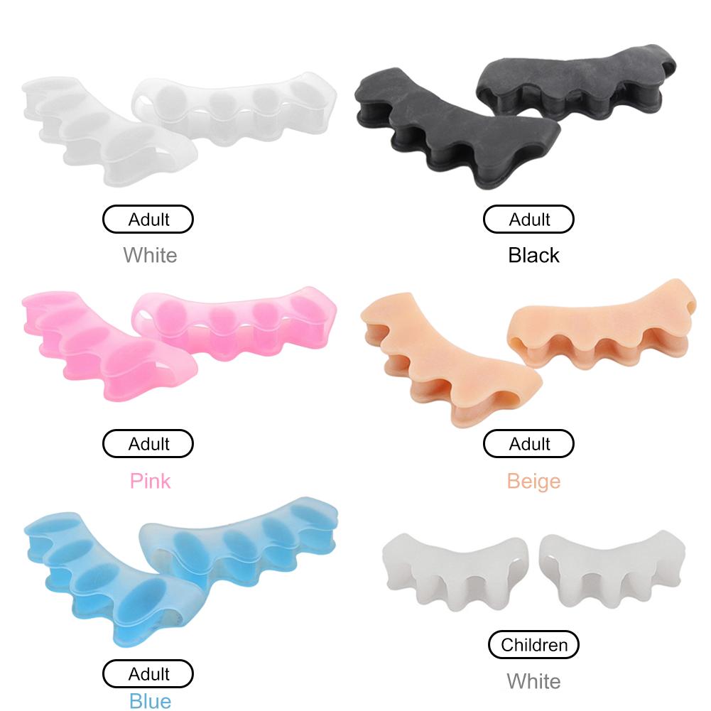 1-5Pair Silicone Toe Separator Hallux Valgus Orthopedic Bunion Corrector Hammer Toe Straightener Finger Toe Protector Foot Care
1-5Pair Silicone Toe Separator Hallux Valgus Orthopedic Bunion Corrector Hammer Toe Straightener Finger Toe Protector Foot Care