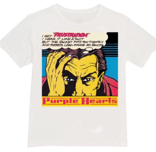 Purple hearts T-shirt mod the action jam band t-shirt XL
Purple hearts T-shirt mod the action jam band t-shirt XL
