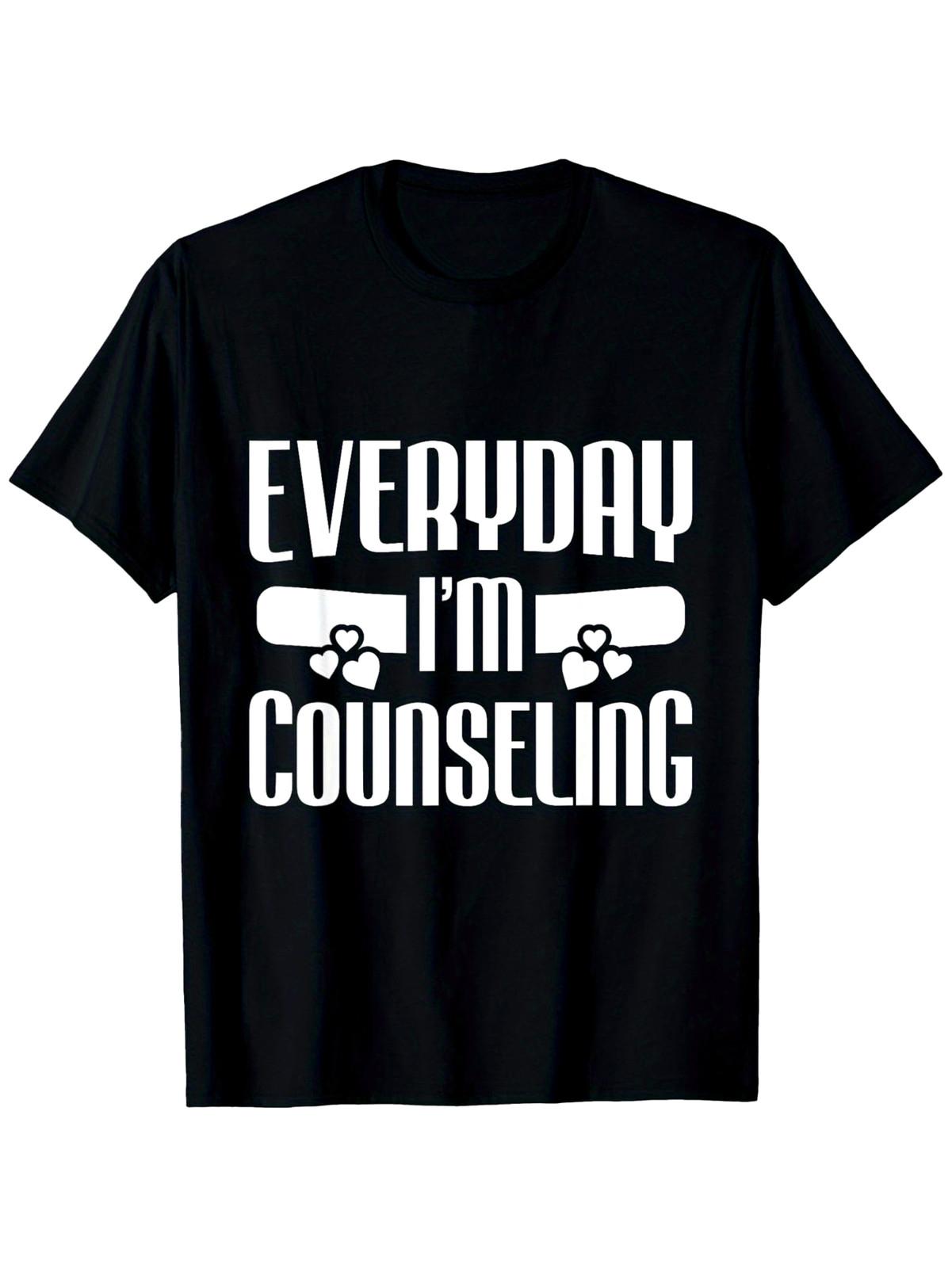 Funny Counselor Gift - Everyday I m Counseling T-Shirt, Loose style new unisex 5XL різнокольоровий
Funny Counselor Gift - Everyday I m Counseling T-Shirt, Loose style new unisex 5XL різнокольоровий