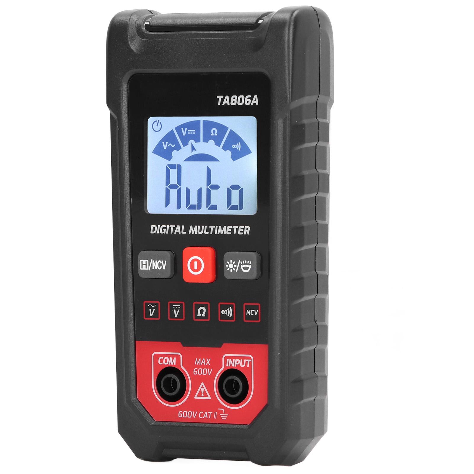 Digital Multimeter Auto Identification Measurement Portable Voltammeter Voltage Resistance Meter
Digital Multimeter Auto Identification Measurement Portable Voltammeter Voltage Resistance Meter