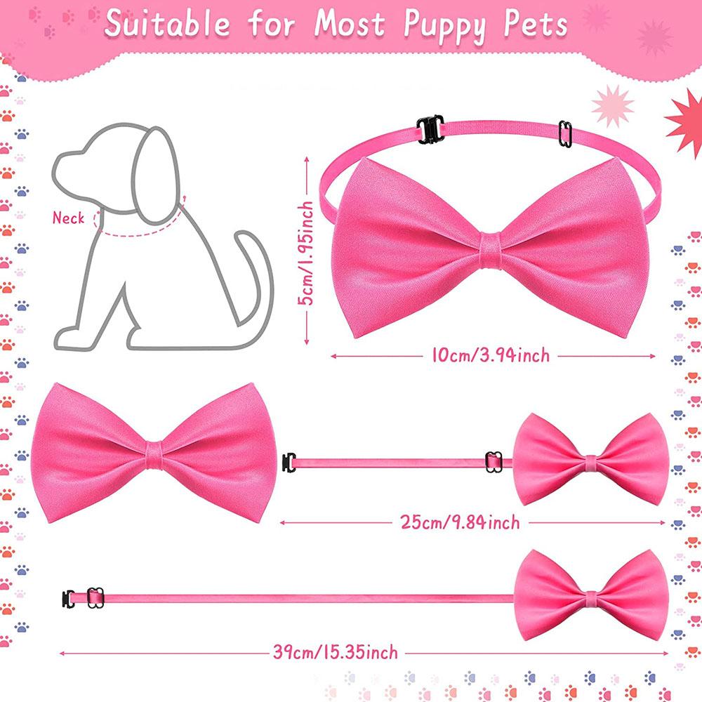 50pcs Dog Bow Ties for Dogs with Adjustable Collar Puppy Cat Dog Neck Tie Collars Pet Grooming Accessories for Holiday & Wedding neck 20-40cm
50pcs Dog Bow Ties for Dogs with Adjustable Collar Puppy Cat Dog Neck Tie Collars Pet Grooming Accessories for Holiday & Wedding neck 20-40cm