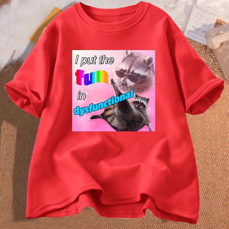 Funny Meme TShirt I Put FUN in DYSFUNCTIONAL Dark Humor Tee Funny Opossum Dank Meme T-shirt Men Cotton Short Sleeve Tees L червоний
Funny Meme TShirt I Put FUN in DYSFUNCTIONAL Dark Humor Tee Funny Opossum Dank Meme T-shirt Men Cotton Short Sleeve Tees L червоний