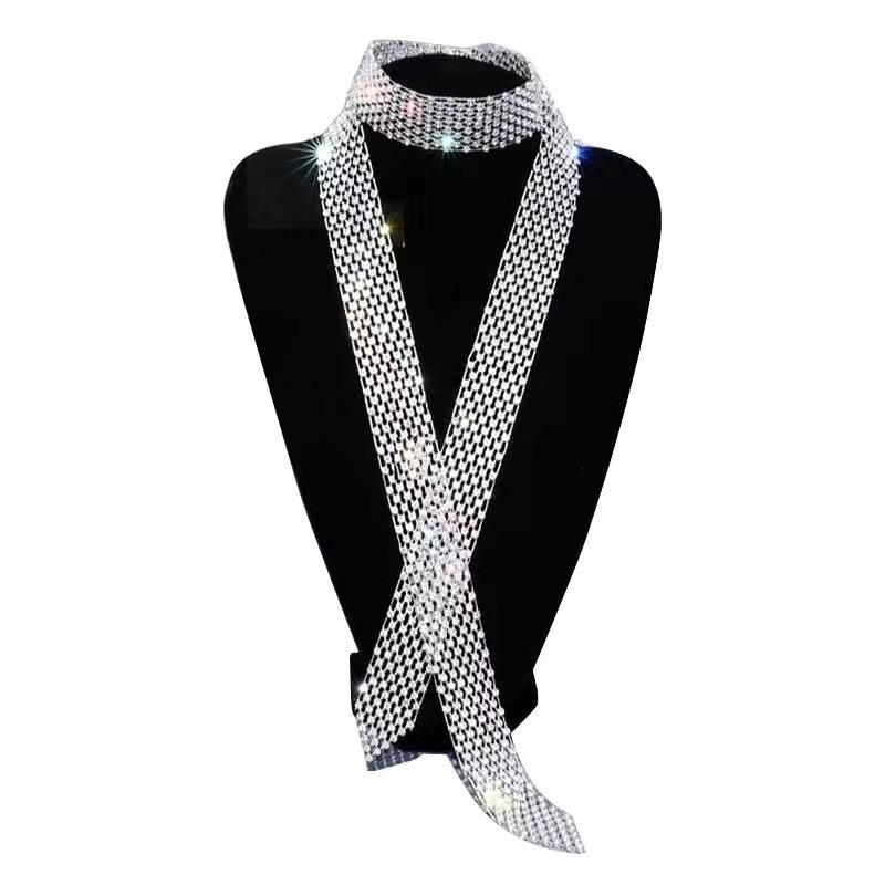 Long Chain Waist Belt with Rhinestones for Women Adjustable Length 128cm Fashion Accessory for Casual and Formal Wear One Size
Long Chain Waist Belt with Rhinestones for Women Adjustable Length 128cm Fashion Accessory for Casual and Formal Wear One Size