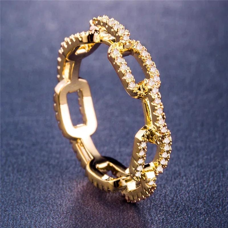 New Creative Chain Design Women Ring With Micro Paved Destiny Link Couple For Girlfriend&Boyfriend Hot Selling Items 6 золотой
New Creative Chain Design Women Ring With Micro Paved Destiny Link Couple For Girlfriend&Boyfriend Hot Selling Items 6 золотой